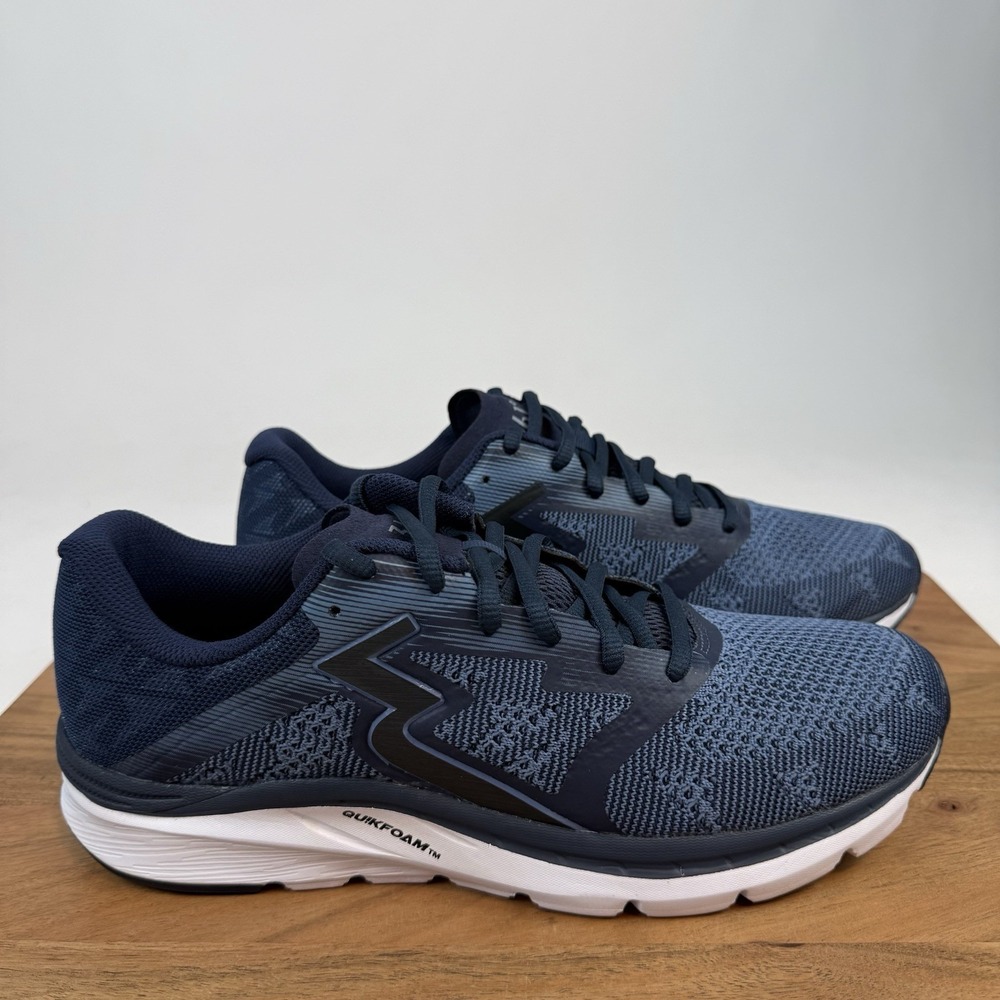 New NIB Mens 361 Degrees Spinject Navy Blue Running Sneakers Shoes Size 9.5 D